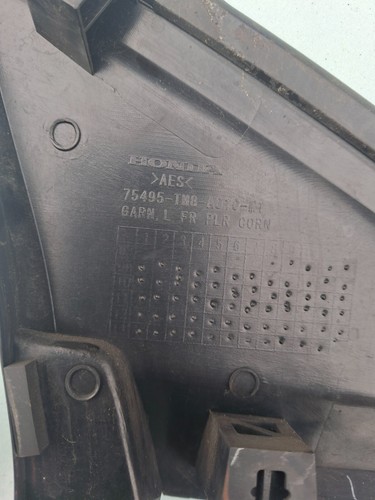 2009-2014 HONDA INSIGHT FRONT LEFT PASSENGER MIRROR PANEL COVER 75495TM8A010M1