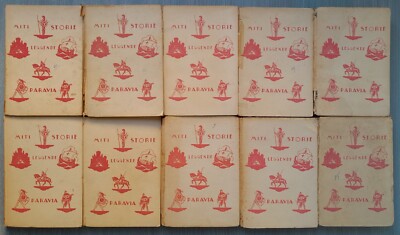 Mythen Geschichten Legenden Paravia Lot 10 Bände 40er Jahre auch einzeln zu verkaufen