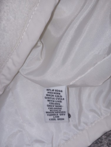 Style & Co. Sport Jacket Womens Size XL White Ivory Polyester Fleece Hidden Hood - Picture 3 of 6