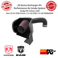 K&N 63 Series Aircharger Performance Air Intake Kit For 13-18 RAM 2500 & 3500
