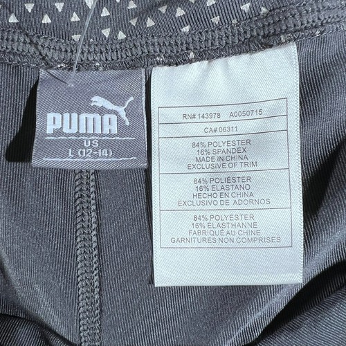 Bulk Puma Youth Sport Tights Workout Leggings Modern Large 12-14 Great Gift - Picture 9 of 17