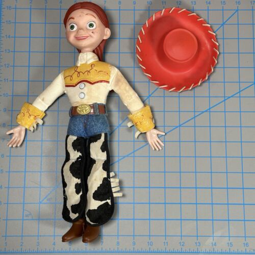 Disney Pixar Toy Story Woody & Jessie Thinkway Pull String 15" Dolls Not Working - Picture 10 of 17