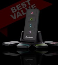 4 in1 Wireless Alarm Anti-lost Tracker Key Finder Wallet Locator Remote Kit.