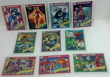 1990 Marvel Comics cards super heros,Villains,Famous battles,team pix NM/VF 