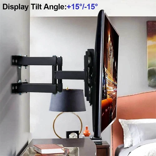 TV Wall Bracket Mount Swivel Tilt for 32 40 50 55 65 75 80 Inch TVs Full Motion - Picture 4 of 12