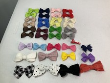 HAIR BOWS. Variety Colors. Clip On. As Shown In Photos. Excel. Cond.