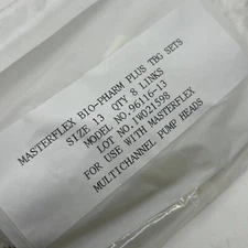 MASTERFLEX 96116-13 BioPharm Plus Tbg Sets 2-Stop Precision Pump Tubing 13 🎯