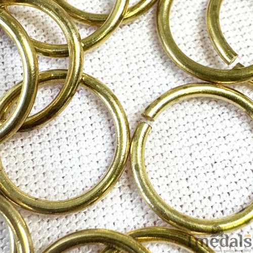 20 Pieces Brass Medal Ring for Making repairing the Medals, 12x1.2mm top Quality - Picture 10 of 11