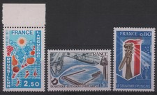 FRANCE 1977:N°1918-1925-1926  LANGUEDOC/DUNKERQUE/LE SOUVENIR FRANÇAIS NEUF**TTB