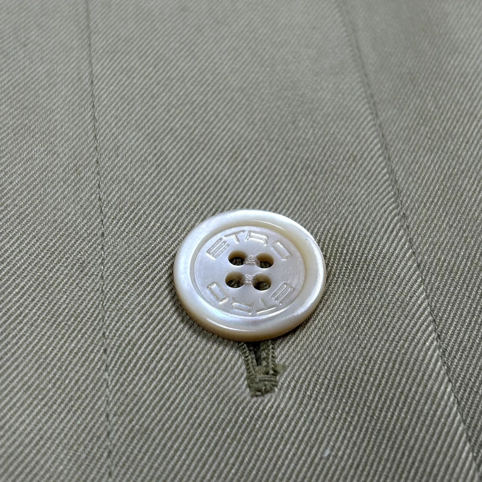 ETRO womens beige overshirt jacket size 40 - Image 3 of 4