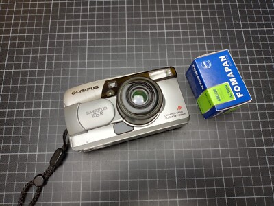 Olympus Superzoom 105R, Point And Shoot, 35mm analog film camera