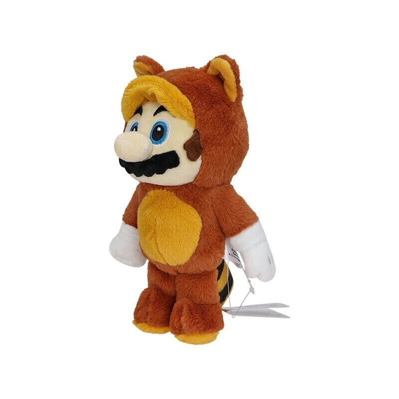 Super Mario Bros. Toys stuffed Animal Raccoon Mario Plush Doll 8 Inches Kids toy - product detail image 2