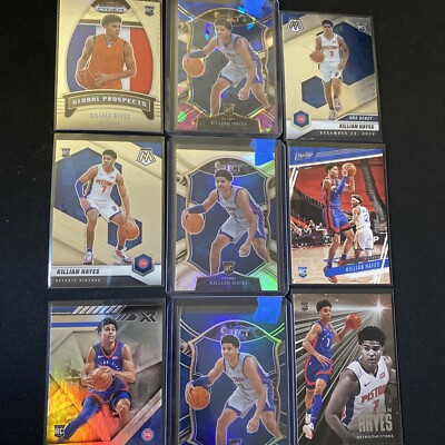 killian HAYES silver rookie lot Rc  