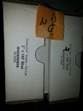 DURALABEL SUPPLY-EXT LIFE 2" X 140' BLUE 82-2606 Premium Vinyl Tape