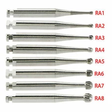 Dental Round Carbide Bur for Slow Low Speed Latch Type Contra Angle RA 1# -RA 8#