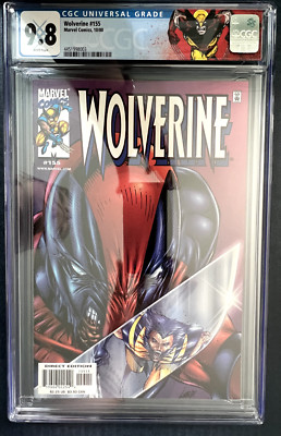 WOLVERINE #155 CGC 9.8 DEADPOOL SIRYN ROB LIEFELD CUSTOM LABEL