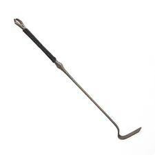 Handmade Forged Titanium Fireplace Poker Long 68cm (26.8 Inches)