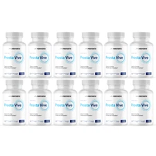 ProstaVive Supports Healthy Prostate Function Supplement 60 Capsules 12 Bottles