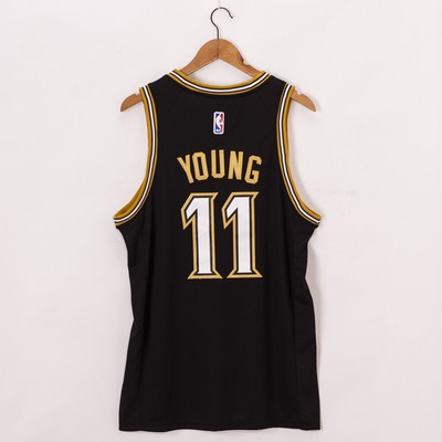 Atlanta Hawks Young 11# Jersey Black 2021 New Style | eBay