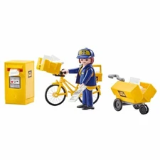 Playmobil Add-On 9806 POSTWOMAN   Post Office   NEW
