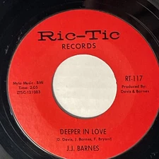 J.J. Barnes 45 Say It / Deeper In Love Ric-Tic northern soul R&B