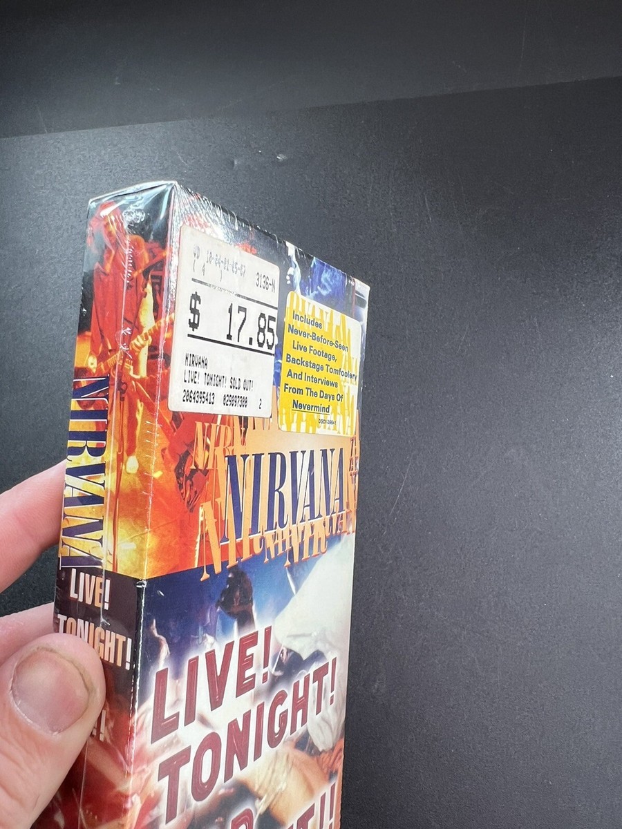 Nirvana - Live Tonight Sold Out (VHS, 2000) for sale online