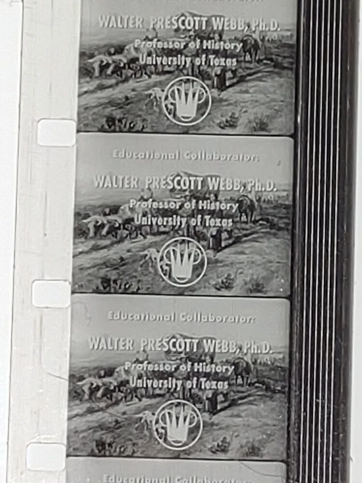 Carrete de 16 mm TEXAS History 10" expansión de EE. UU. películas coronetas de colección medios Foto 4 de 4