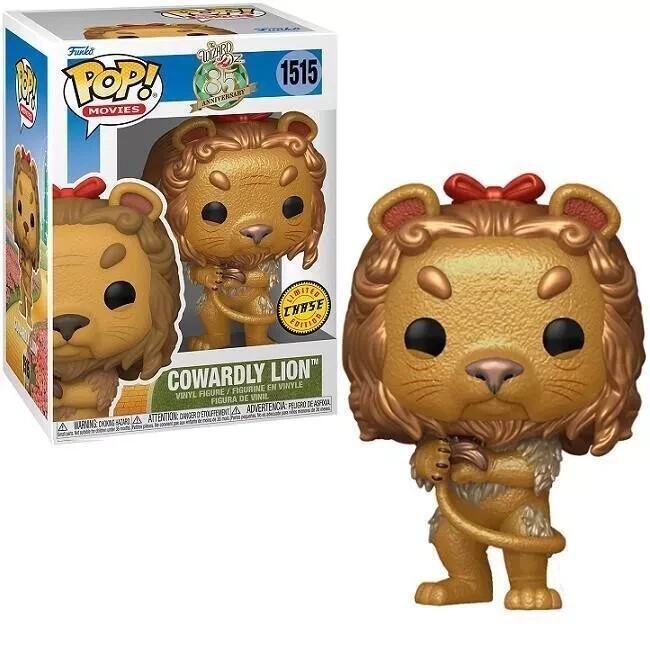 THE WIZARD OF OZ 85TH - CHASE COWARDLY LION 3.75"" POP VINYL FIGURE FUNKO 1515