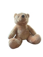 FAO SCHWARZ TEDDY BEAR Toys R Us Stuffed Animal Plush 2015 10 Tall Gold Tan