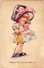 1921 I Mayn't flirt but i'm willin' to - SMILE MESSENGERS, COMIC No. 133