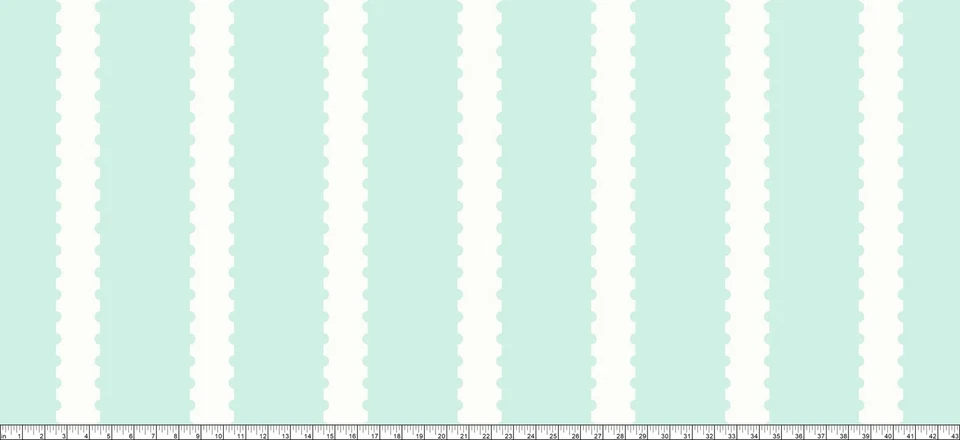 Telas Andover - Raya de sello - Raya de marco de sello postal - Como nuevo, por comprar Foto 3 de 4