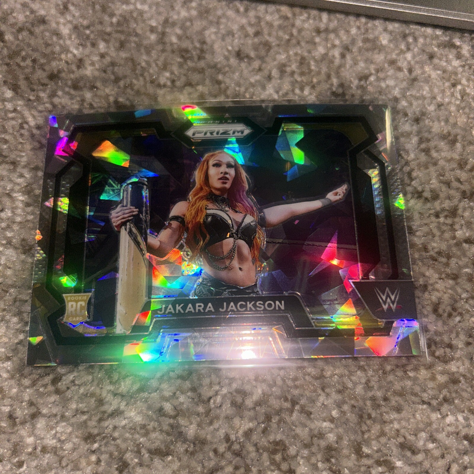 2024 WWE Panini Prizm JAKARA JACKSON Cracked Ice #12