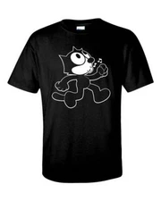 Felix the Cat whistling T-shirt