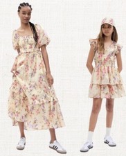 NWT Gap × Loveshackfancy Floral Puff Sleeve Maxi Dress SZ Small Mommy & Me