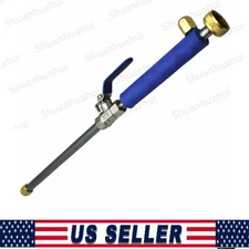 Pressure Power Washer Wall Water Spray Gun Nozzle Wand Attachment High Hose Jet