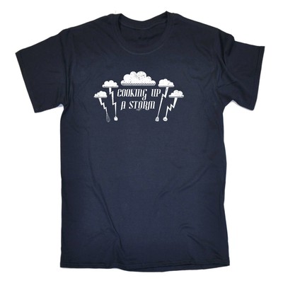 Cooking Up A Storm Kitchen Chef - lustiges Herren-T-Shirt Neuheit Oberteil T-Shirt