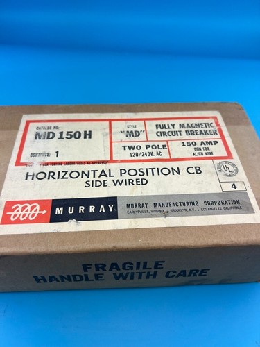 Murray MD2150H Leitungsschutzschalter 150 Amp 2-polig Typ MDH 240V Crouse-Hinds 2P *NEU - Bild 15 von 18