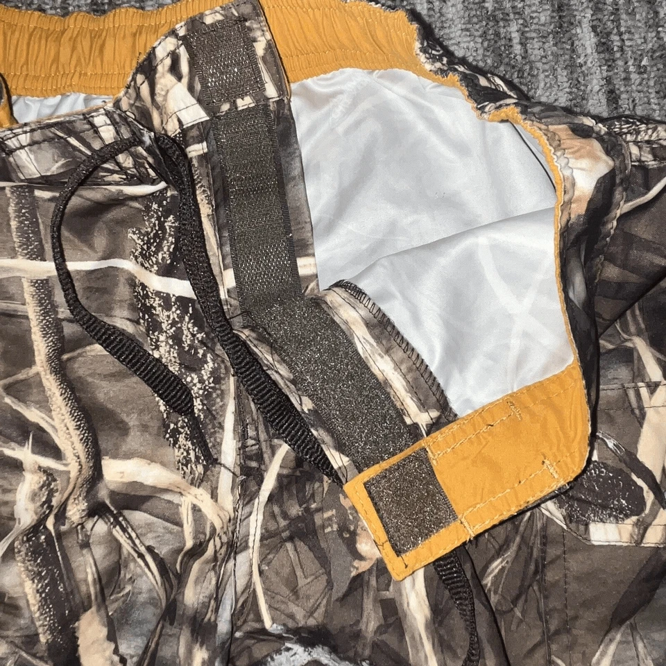 Pantalones Cortos de Natación Real Tree Camuflados Niños Talla 10/12 Carga Cordón Ventaja Max 4 Foto 4 de 4