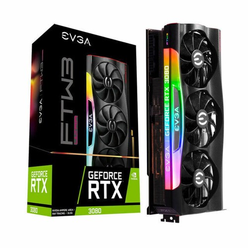 EVGA GeForce RTX 3080 FTW3 ULTRA GAMING 10GB GDDR6X Graphics Card (10G-P5-3897-KR)