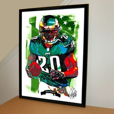 Brian Dawkins Philadelphia Eagles Football Safety Poster Print Wall Art 18x24