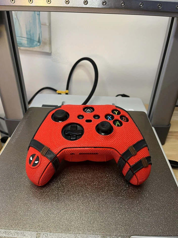 Deadpool Inspired Butt Cheek Xbox Controller Cover, 3D Printed Deadpool Cover - Image 2 of 4