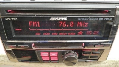 ALPINE MDA-W920JS MP3/WMAラジオチューナー Alpine MDA-W920JS From Japan - YouTube