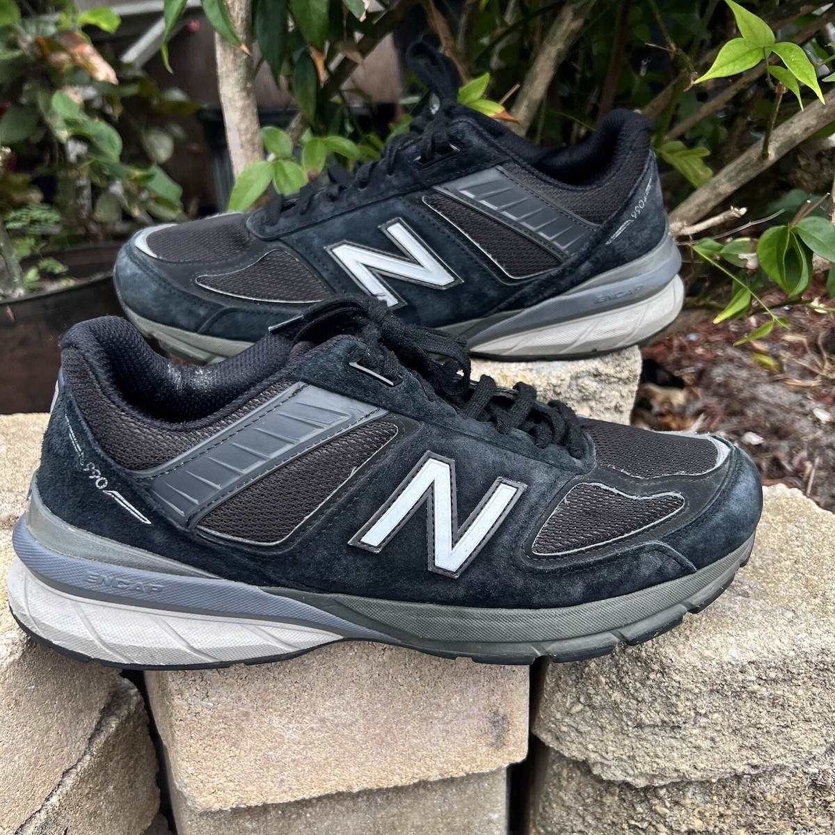 New Balance 990v5 Men\'s 11.5 4E Black Running Shoes Made In USA (FLAW) New Balance 990v5 Men main image 2
