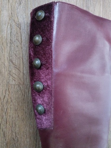 Jette Joop Damen Winterstiefel, weinrot, Leder, Gr. 37, Top - Bild 2 von 10