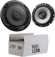 Kenwood Lautsprecher FüR Seat Leon 1M 16Cm 2-Wege Koax Auto Boxen Kfz Einbauset