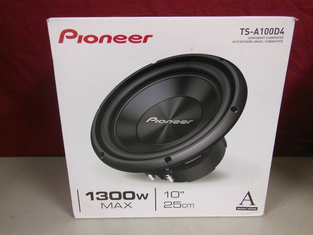 pioneer dual coil subwoofer