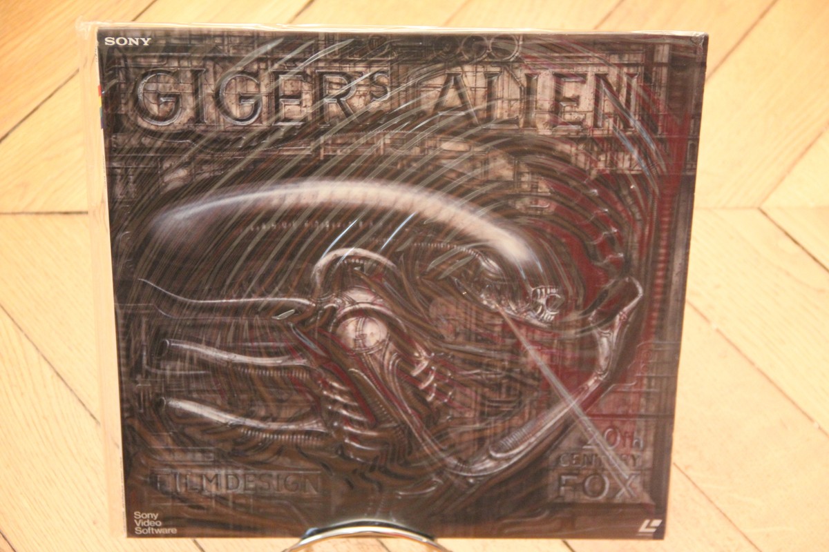 H.R. Giger: Alien 1979 Laserdisc LD NTSC JAPAN Making of | eBay