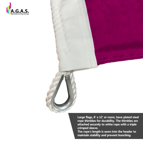 TriGender Alt Flag-Single Sided Printed-Brass Grommets-Fade Proof Colors - Picture 36 of 43
