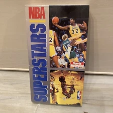 NBA SUPERSTARS VHS Still Sealed CBS Fox Video Watermarks Sports Illustrated 1989