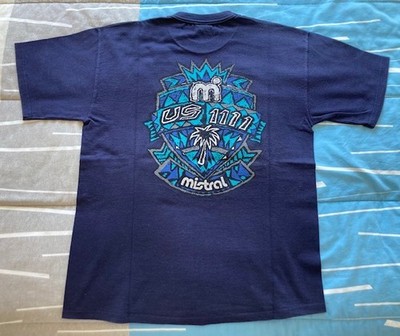 Tshirt Shirt Mistral Vintage 80er Paninaro Paninari Vintage 80s Surfen Windsurfen